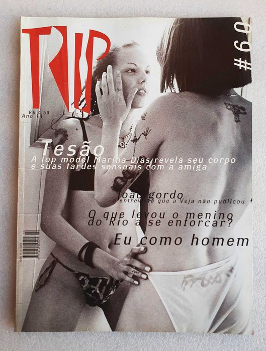 Antiga Revista de Life Style ~ "TRIP nº60" ~ Brasil ~ 122 Pag. ~ 1998