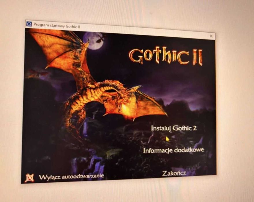 Gothic II gra PC DVD Extra klasyka