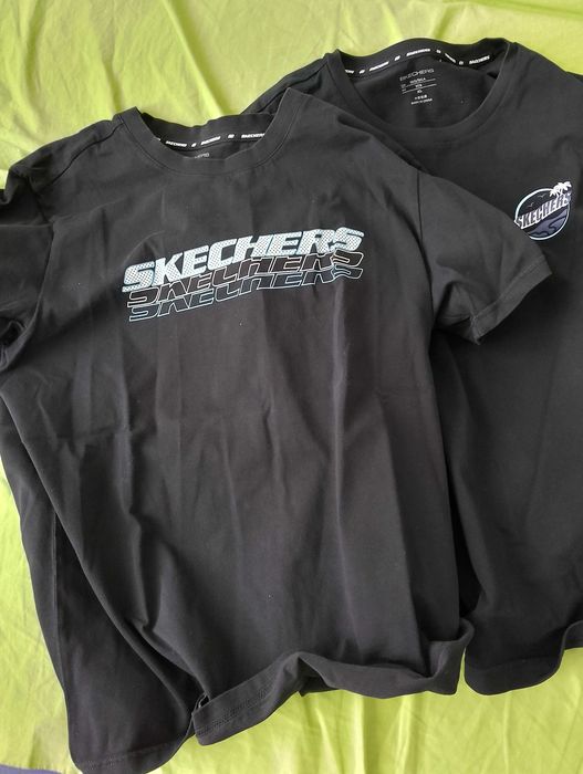 SKECHERS. 2 ładne markowe koszulki damskie