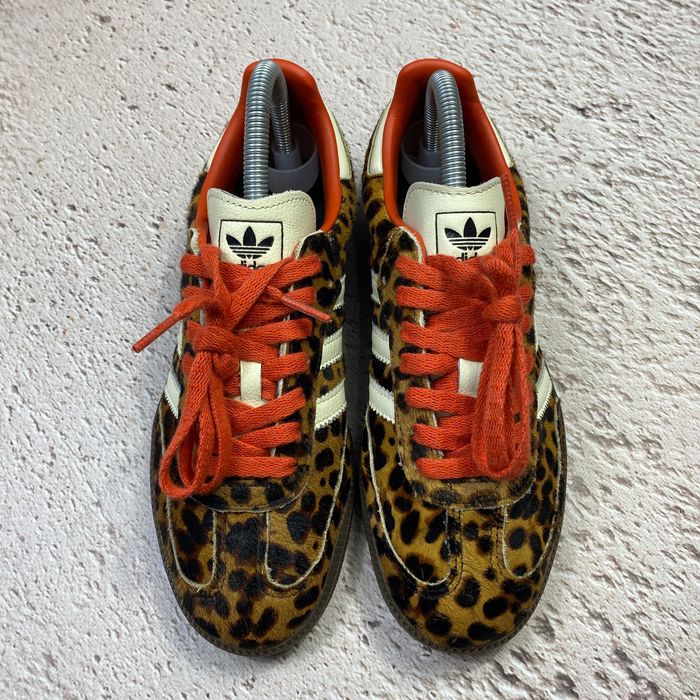 38 оригінал ji2734 жіночі кеди adidas samba og leopard