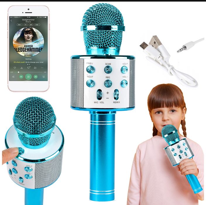 Mikrofon bezprzewodowy dla dzieci