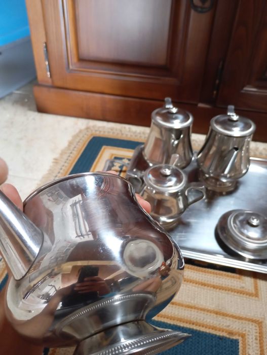 Serviço para chá e café de aço inox, Meridional