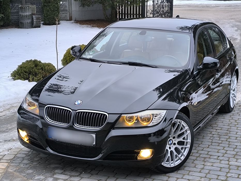 BMW E90 Seria 3 2.0D_2009_POLIFT_LED_Navi_Skóry_1 Właściciel_Piękna