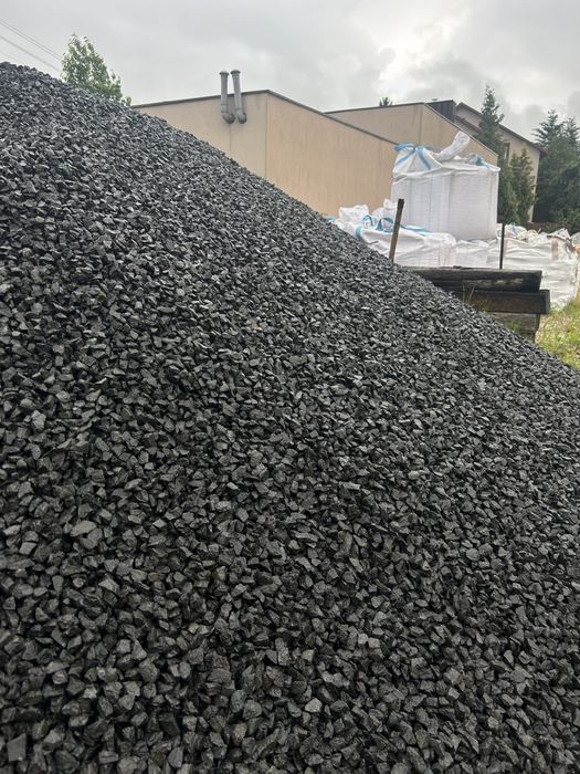 CZARNY GRYS MAGMOWY 8-16, 16-22 Kamień Worki Bazalt Granit akwarium