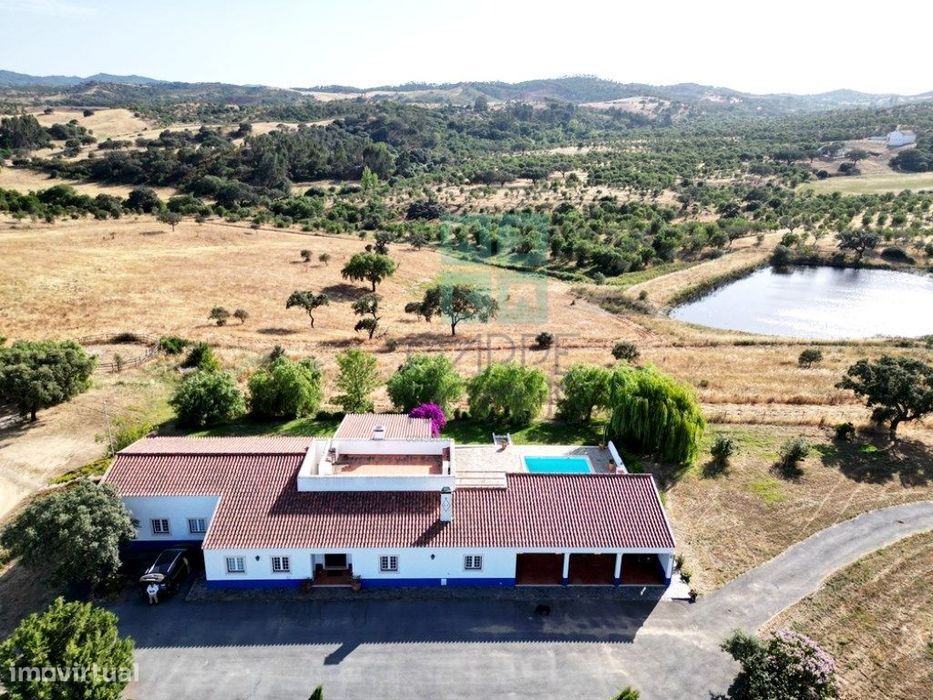 Herdade equestre com moradia T5 e piscina, 93,5ha, em Ourique, Alen...