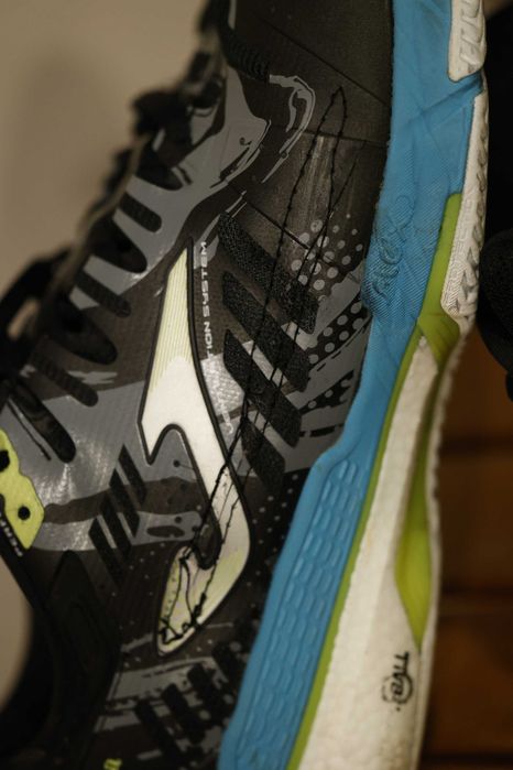 Calçado de padel Homem - Joma Slam preto turquesa - nr 44