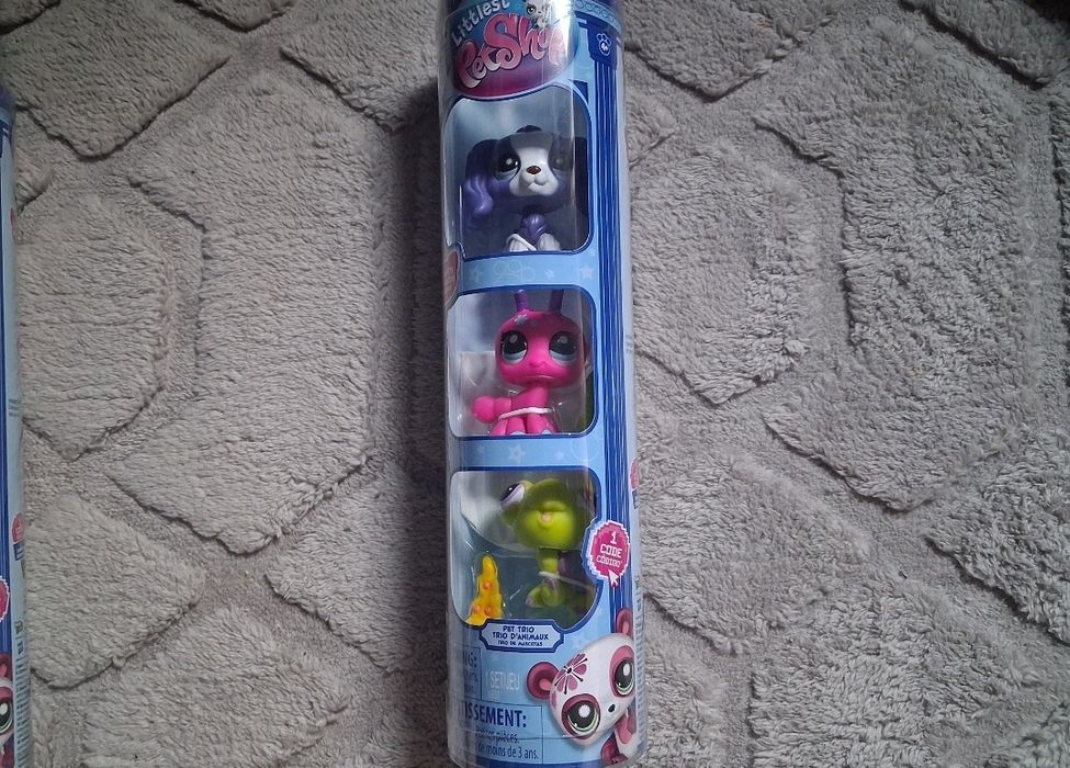 Littlest Pet Shop tuba spaniel mrówka żółw