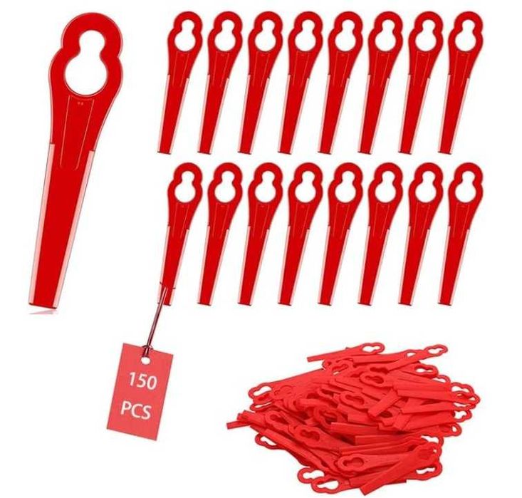 Plastikowe ostrza/noże do podkaszarki 150 sztuk GERUI