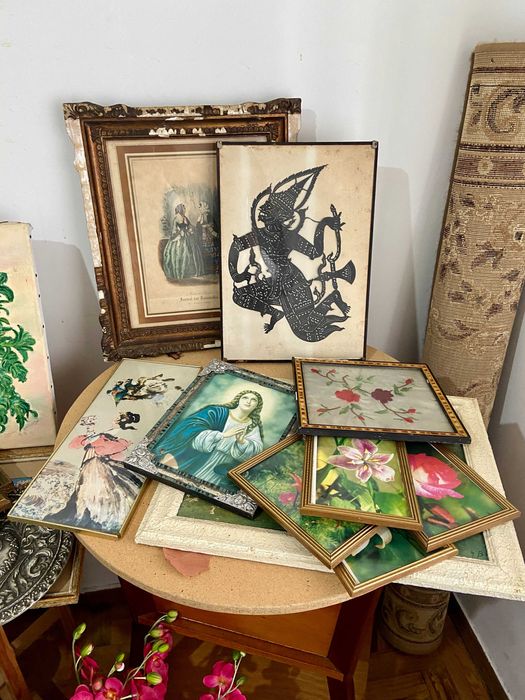 Venda de garagem-Artigos de decoração e utilidades