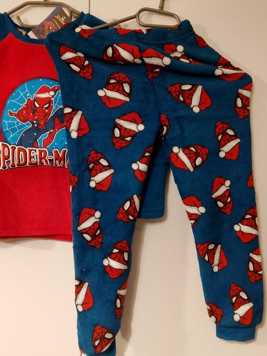 Piżama,Gruba, ciepła piżama,piżama chłopięca,Marvel, Spiderman