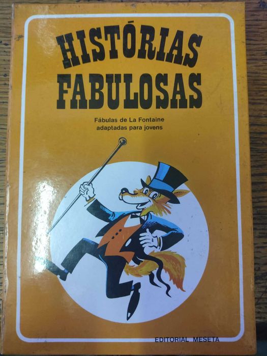 livro "Histórias Fabulosas - Fábulas de La Fontaine adaptadas para jovens"