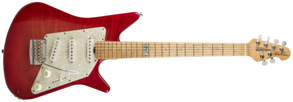 Gitara Music Man Albert Lee 2008 bfr SSS.