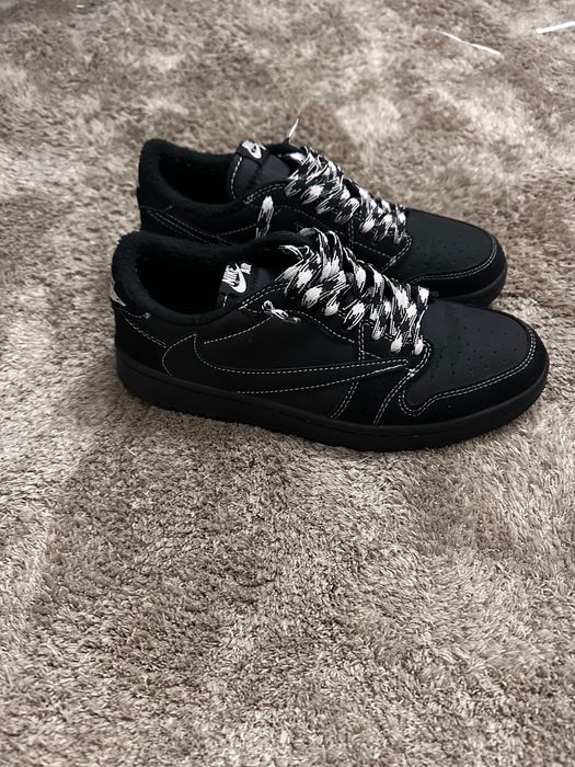 Jordan 1 Low Travis Scott - Black Phantom