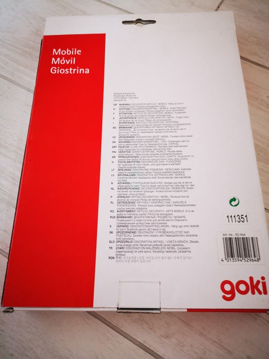 Girlanda karuzela motylki Goki