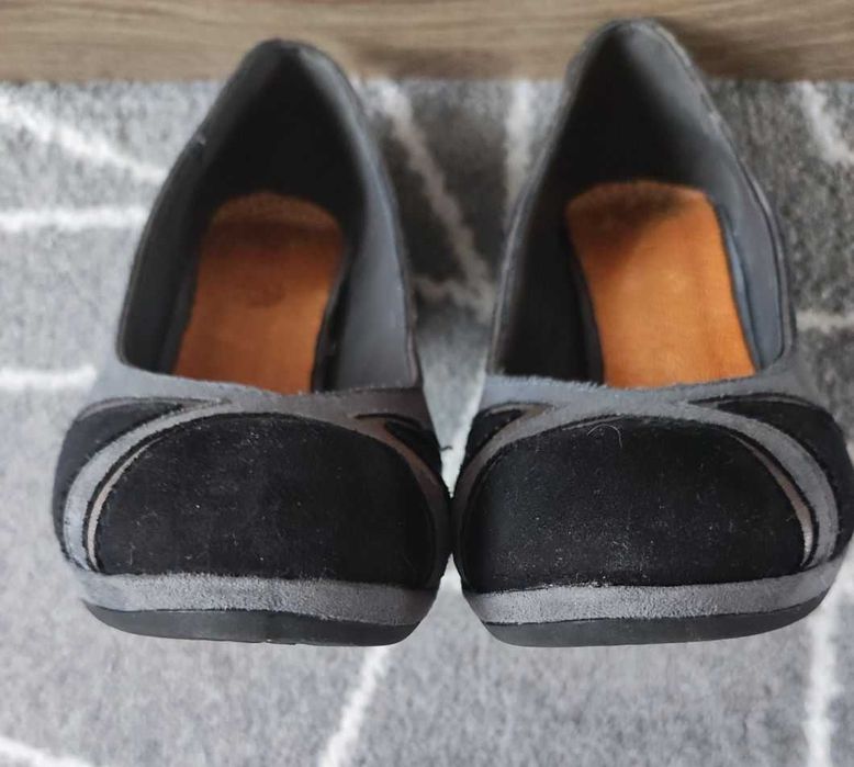 buty przejściowe na solidnym obcasie roz. 41