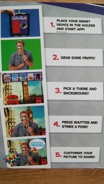 Budka foto do "selfie".