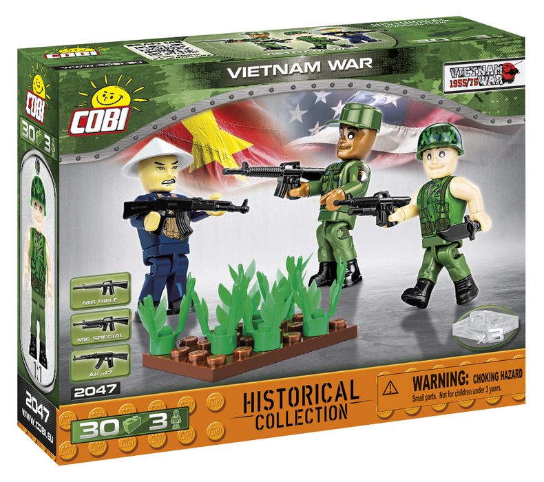 Klocki cobi 2047 figurki VIETNAM WAR