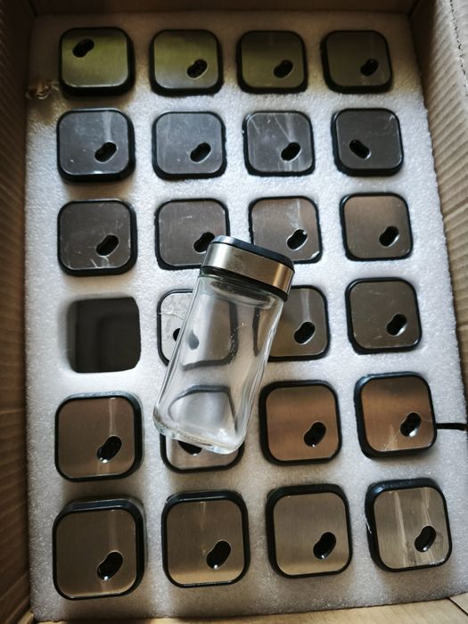 Баночки для спецій, приправ 24 шт.