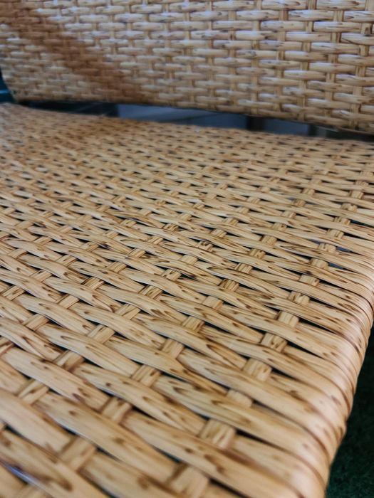 Cadeirão em rattan/vime – Espaço Casa