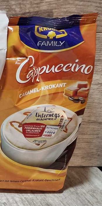 Niemieckie Cappuccino Kruger Carmel-Krokant 500 g