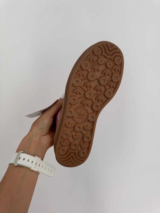 Кросівки Adidas Gazelle Bold Platform Pink/Green premium