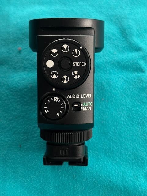 Microfone Sony ECM-M1 para camera.