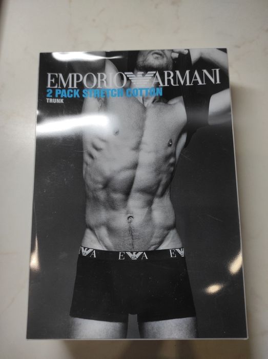 Bokserki męskie Emporio Armani rozmiar XL dwupak