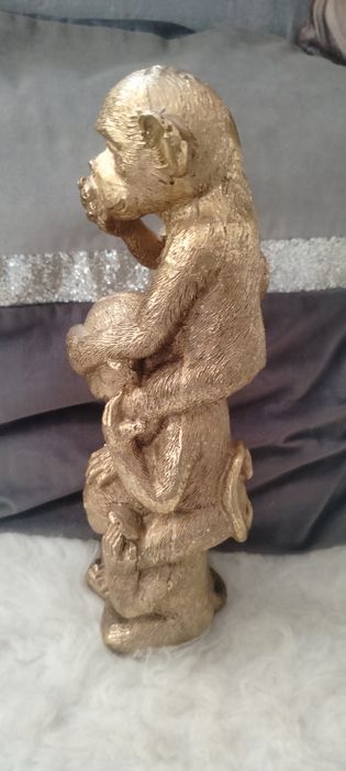 Mauro Ferretti figurka dekoracyjna małpka wieża