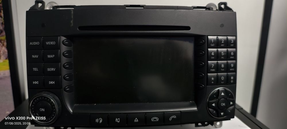 Radio GPS Mercedes Original W169/W245