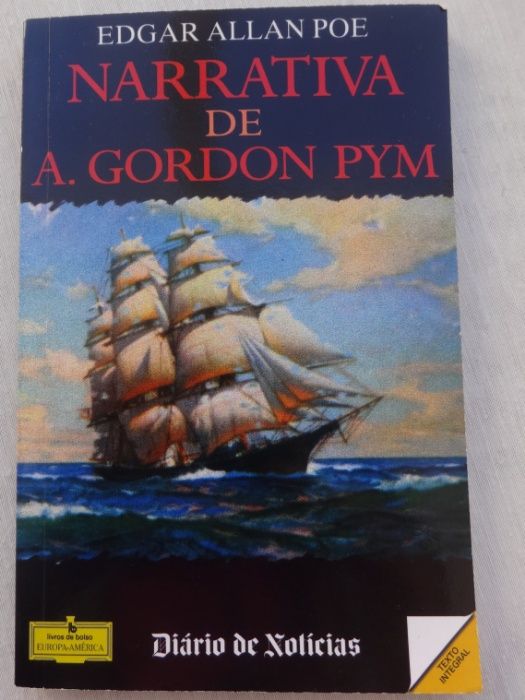 Livro - "Narrativa de A. Gordon Pym"