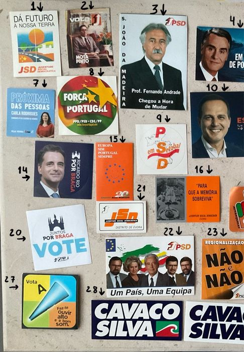 Autocolantes PPD / PSD / JSD