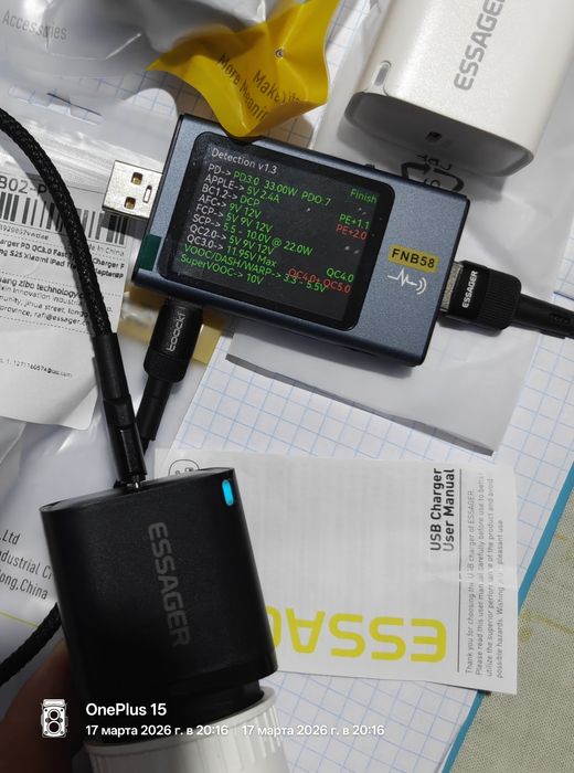 Essager 30 w Вт быстрая зарядка