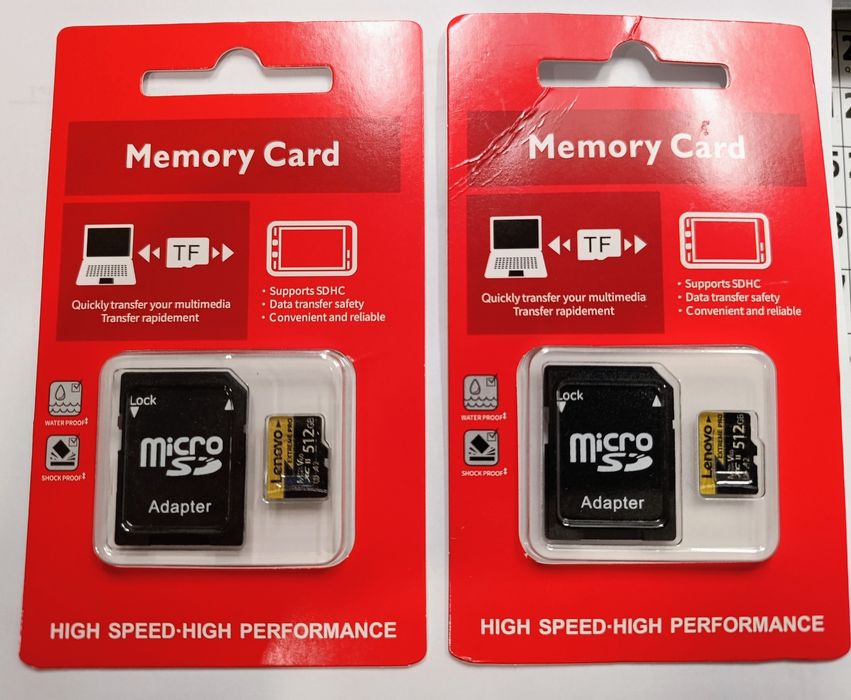1 Cartão Lenovo Micro SD 512 Gigas Novo ! Oferta de Envio!