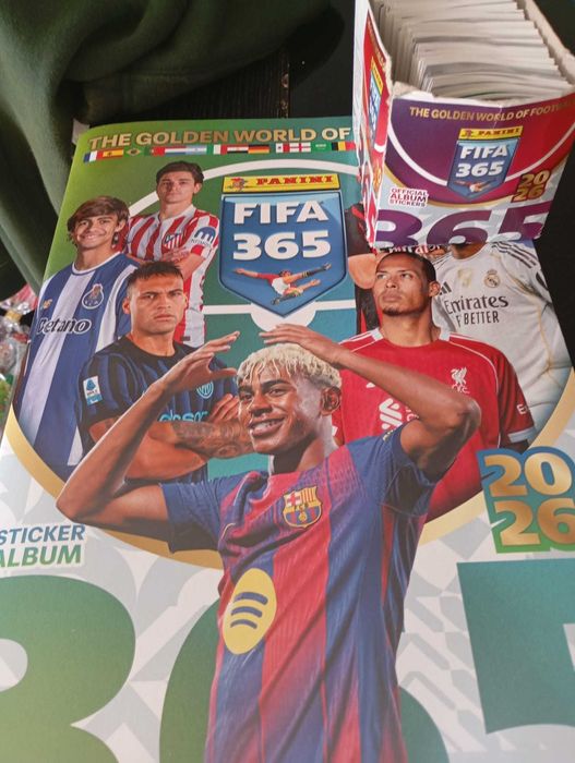 Coleção completa Fifa 365
