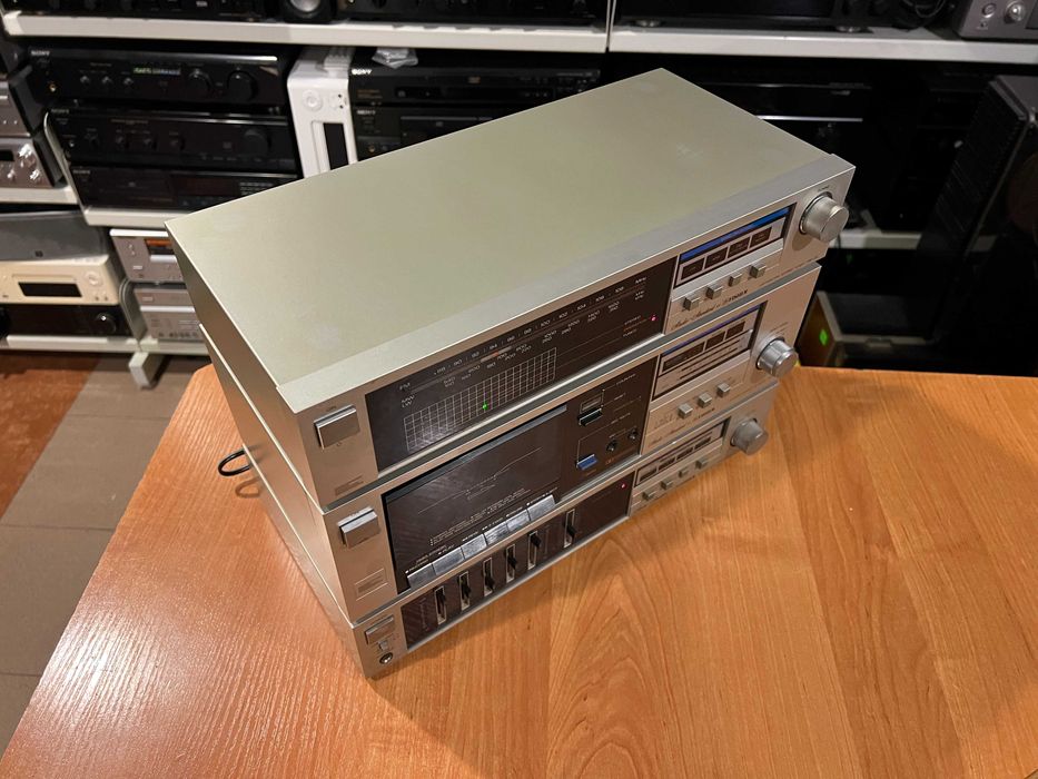 Wieża Fischer wzmacniacz CA-35 magnetofon CR-35 tuner FM-35 Audio Room