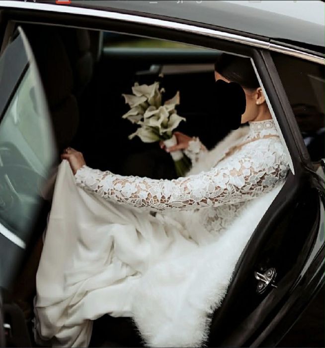 Sukienka slubna biała  niespotykana