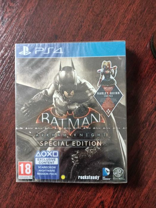 Ps4 Batman Arkham Knight Special Edition ps4 w folli nowa rare