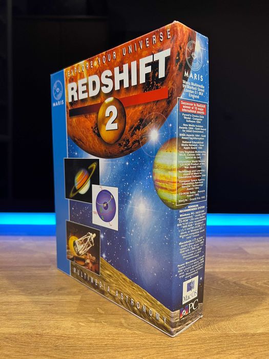 Redshift 2 program astronomiczny (PC/MAC EN 1995) wydanie BIG BOX