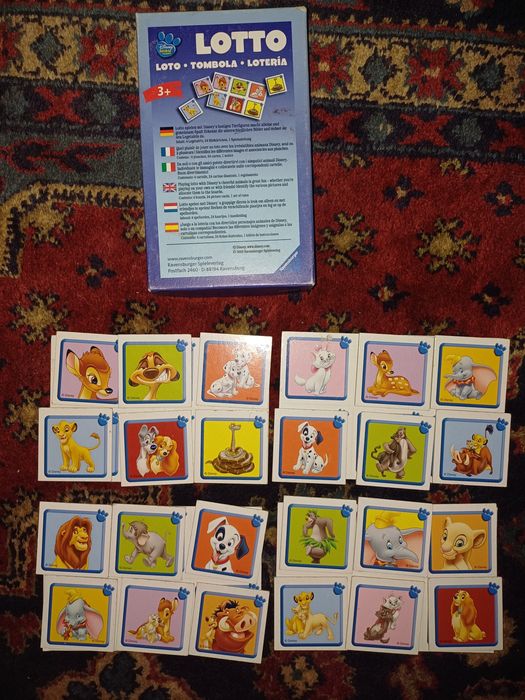 Дитячі настільні ігри 3+