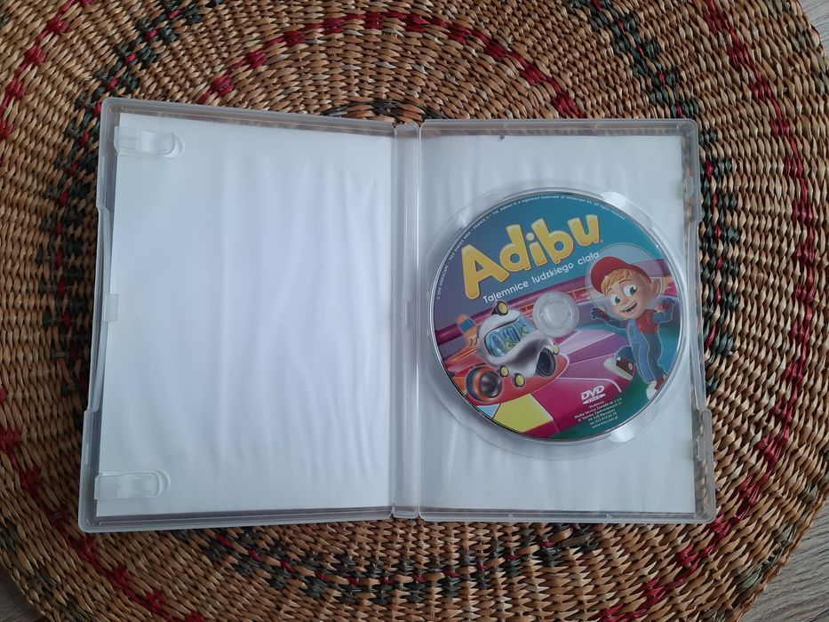 DVD z bajką Adibu - Tajemnica ludzkiego ciała