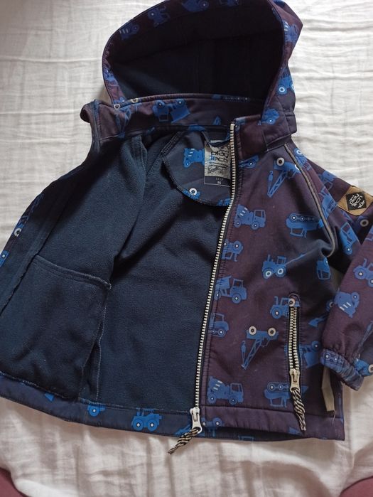 Kurtka 86 Name it Softshell Play tech polarek z kapturem