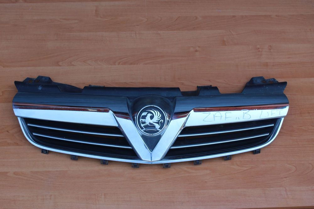 ATRAPA GRILL MASKI OPEL ZAFIRA B LIFT CHROM LIFT ANGLIK VAUXHALL ORYGINAŁ