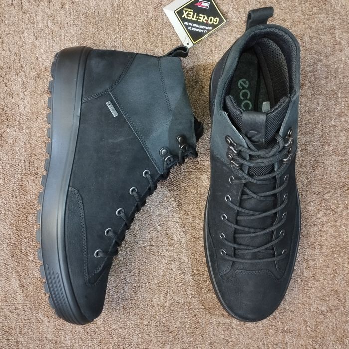 41,46. Gore-tex. Хайтопи ECCO Soft 7 Tred 450114(51052)