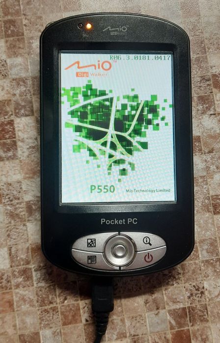 Кпк Mio PC, Mio PC навігатор, Pocket Navigator P550