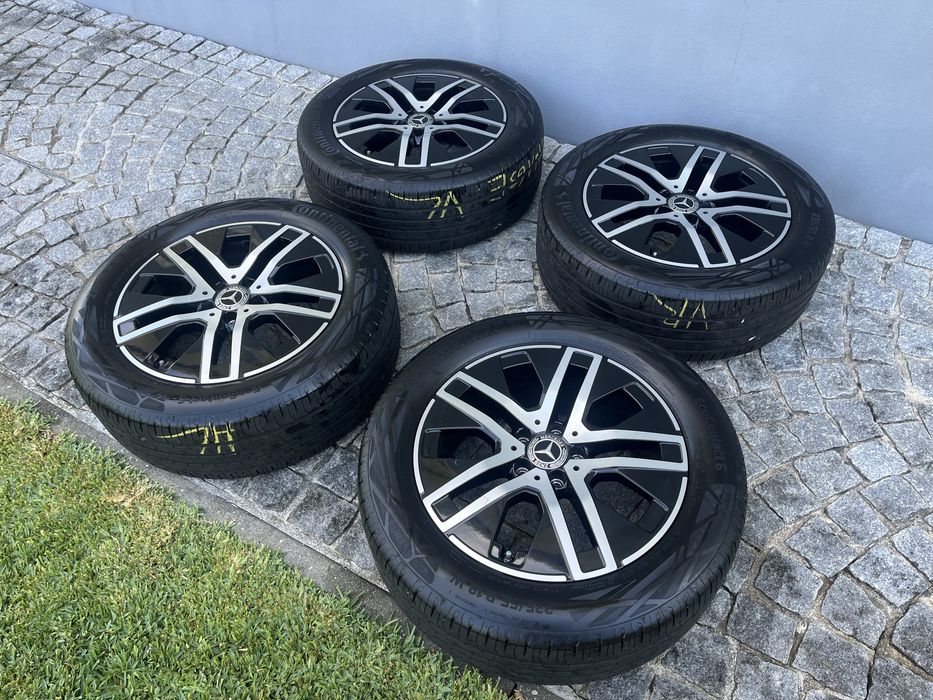 4 Jantes 18 Mercedes 5x112 Originais - Com 4 Pneus 235/55R18