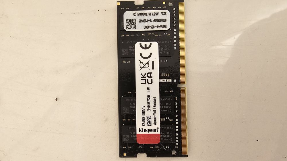 ОЗУ Kingston 32 gb ( 2x16) для ноутбука