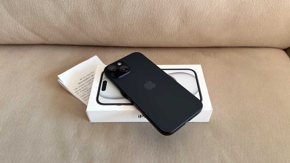 Vendo troco iPhone 15 128Gb Preto C/Fatura e Garantia Worten
