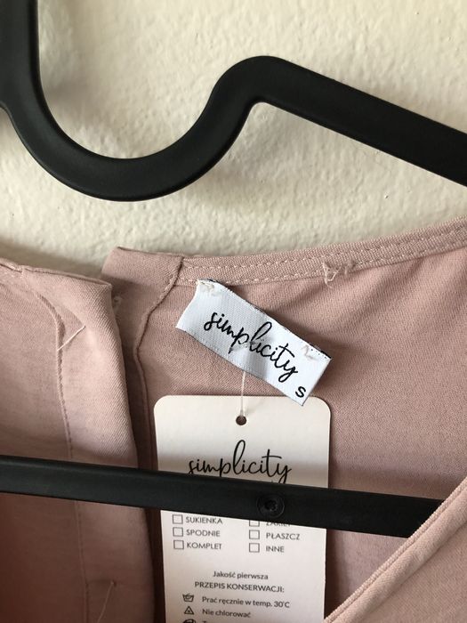 Bluzka bluzeczka Simplicity falbany XS S lato