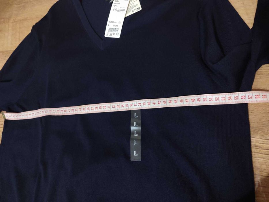 свитер шерсти мериноса мужской новый