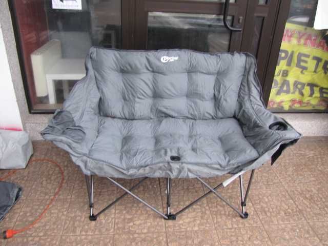 Portal Krzesło kempingowe składane dla 2 osób, podwójne turystyczne